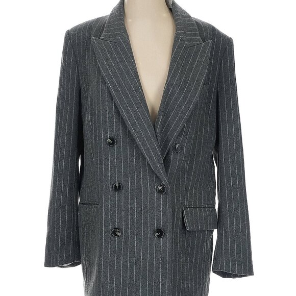 H&M Oversized Wool-Blend Blazer Coat New with Tags - Picture 1 of 10